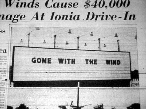 Ionia Drive-In Theatre - From Andrew The Libriarian (newer photo)
